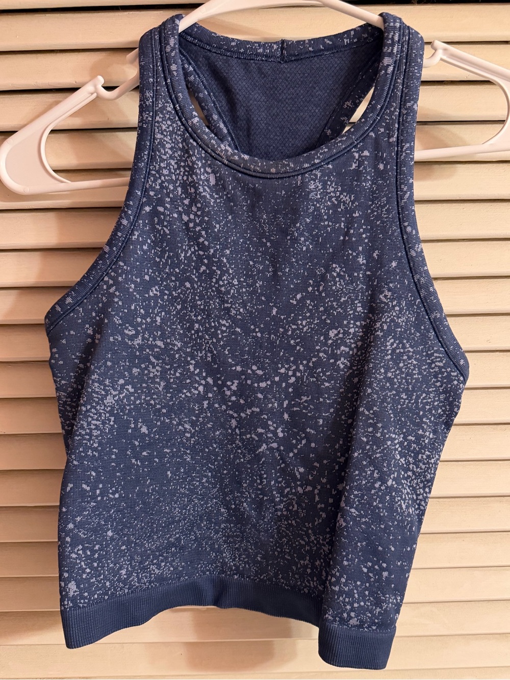 Lululemon Ebb to Street Cropped Racerback Tank Top Size 4